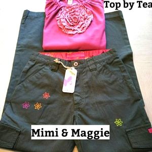 Mimi‎ & Maggie embroidered pants Shirt by Tea